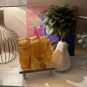 Vintage drinking glasses